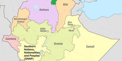 Birra tigray mapa